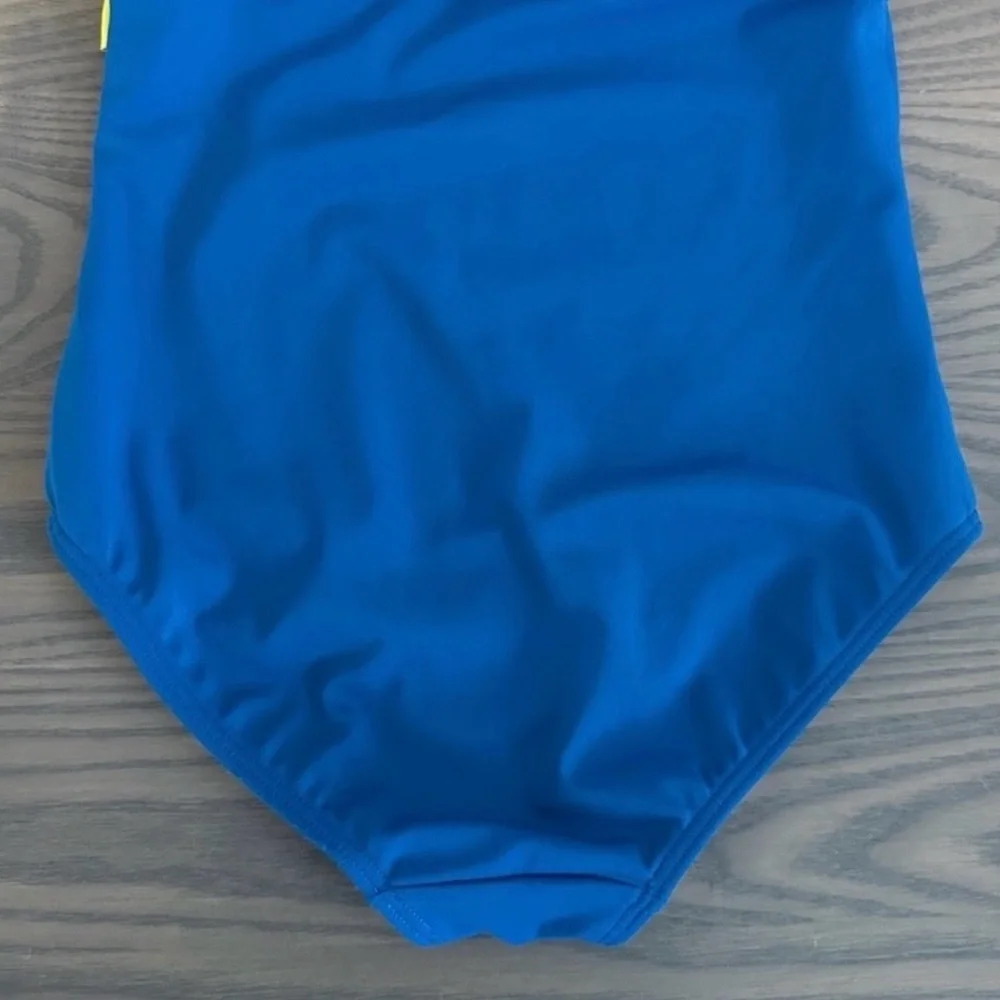 MINI BODEN GIRLS LILA ONE SHOULDER SWIMSUIT
